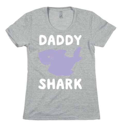 Daddy Shark (1 of 5 set) Womens T-Shirt
