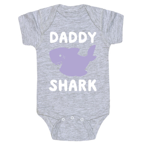 Daddy Shark (1 of 5 set) Baby One-Piece