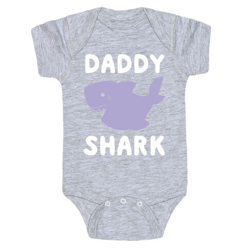 Daddy Shark (1 of 5 set) Baby One-Piece