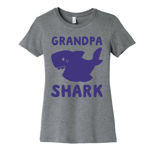 Grandpa Shark (1 of 5 set) Womens T-Shirt