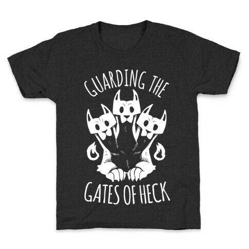 Guarding The Gates Of Heck Kids T-Shirt