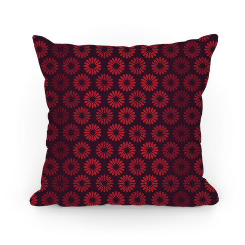 Vintage Flower Pattern Pillow