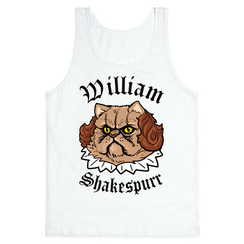 William Shakespurr Tank Top