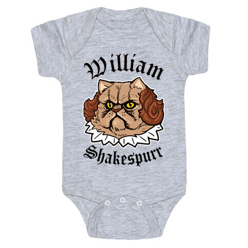 William Shakespurr Baby One-Piece