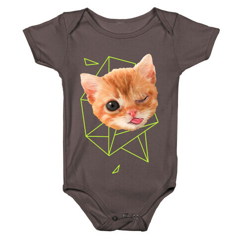 Miley Cat Head Baby One-Piece