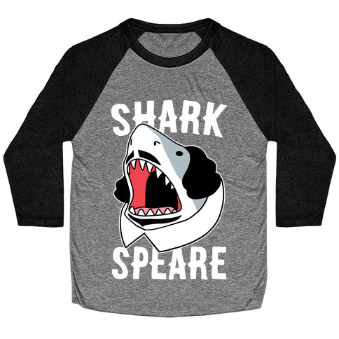 William Shark-speare Baseball Tee