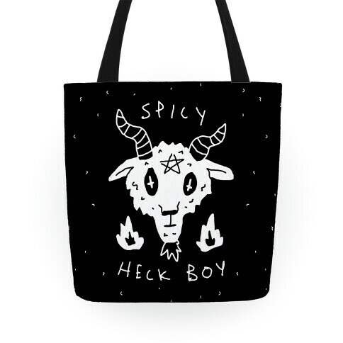 Spicy Heck Boy Satan Tote