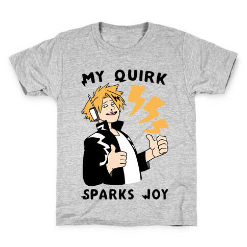 My Quirk Sparks Joy Kids T-Shirt