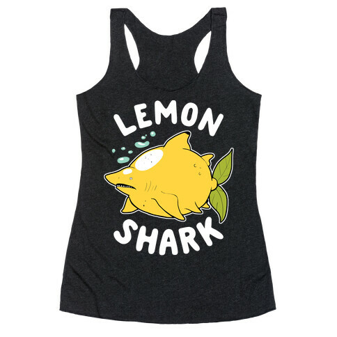 Lemon Shark Racerback Tank Top