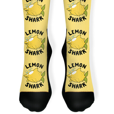 Lemon Shark Sock
