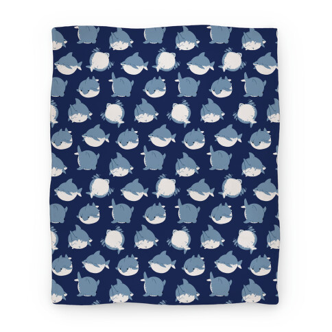Fat Shark Pattern Blanket