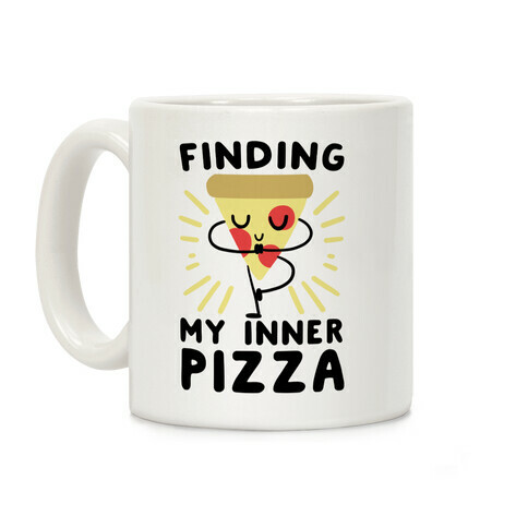 Finding My Inner Pizza Coffee Mug