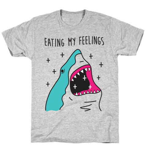 Eating My Feelings Shark T-Shirt