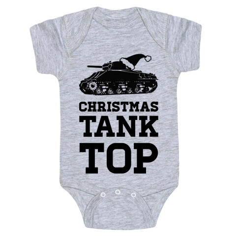 Christmas Tank Top Baby One-Piece