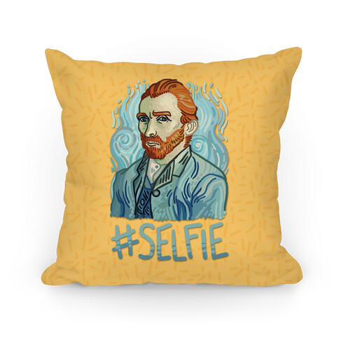 Van Gogh Selfie Pillow