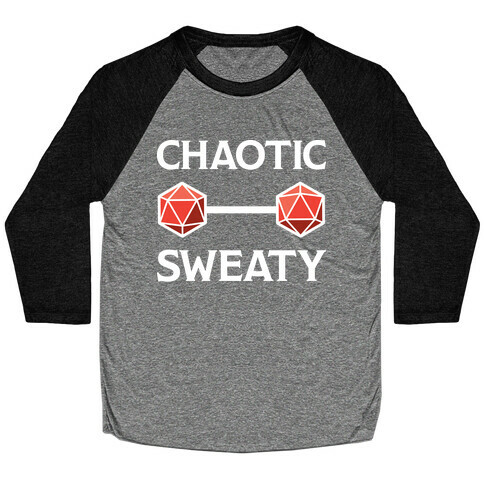 Chaotic Sweaty Baseball Tee