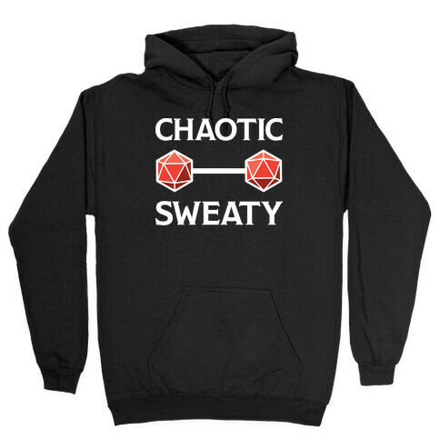 Chaotic Sweaty Hooded Sweatshirt