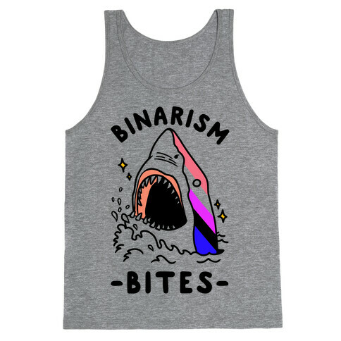 Binarism Bites Genderfluid Tank Top