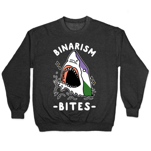 Binarism Bites Genderqueer Pullover