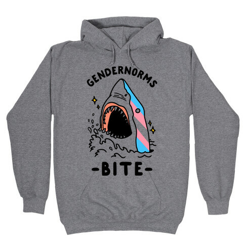 Gendernorms Bite Trans Hooded Sweatshirt