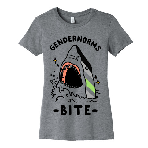 Gendernorms Bite Agender Womens T-Shirt