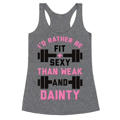 Fit and Sexy Racerback Tank Top