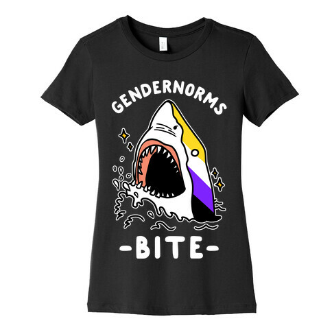 Gendernorms Bite Non-Binary Womens T-Shirt