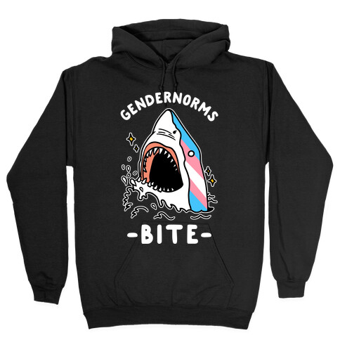 Gendernorms Bite Trans Hooded Sweatshirt