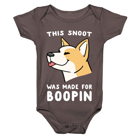 This Snoot Was Made For Boopin' - Dog Baby One-Piece