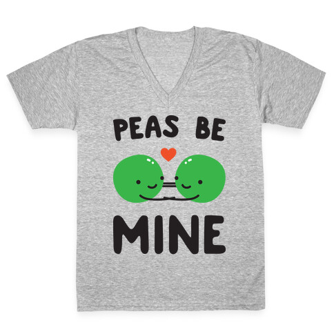 Peas Be Mine V-Neck Tee Shirt