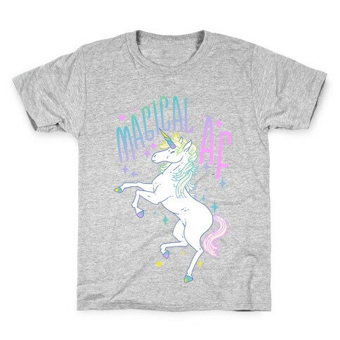 Magical AF Unicorn Kids T-Shirt