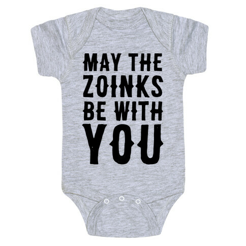 May the Zoinks Be With You Baby One-Piece