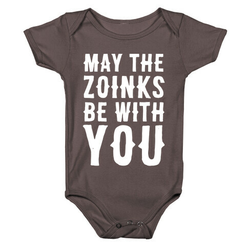 May the Zoinks Be With You Baby One-Piece