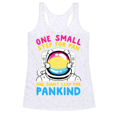 One Small Step For Pan, One Giant Leap For Pankind Racerback Tank Top