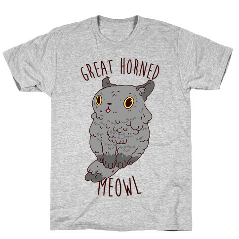 Great Horned Meowl T-Shirt