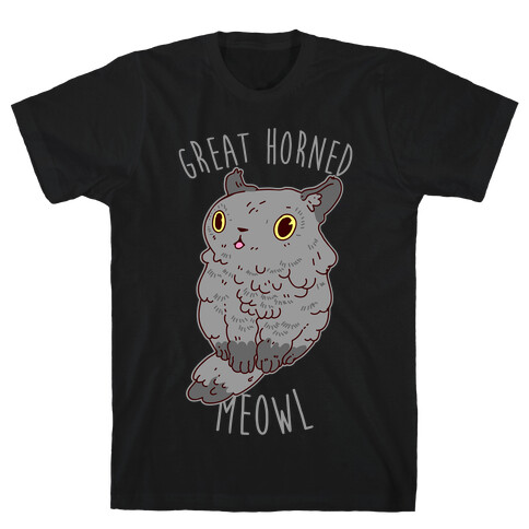 Great Horned Meowl T-Shirt