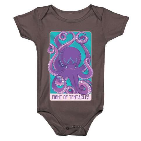 Eight of Tentacles  Baby One-Piece