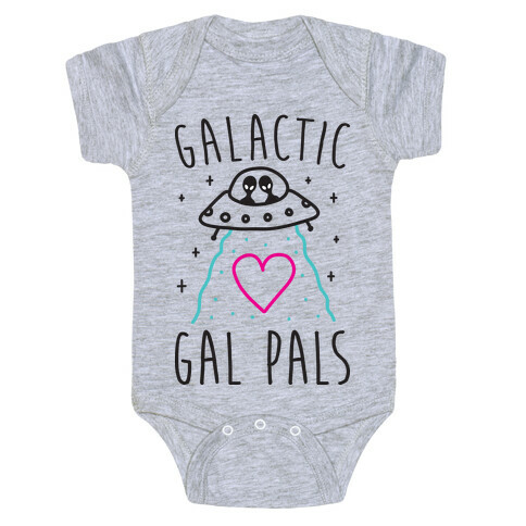 Galactic Gal Pals Aliens  Baby One-Piece
