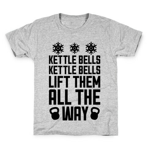 Kettle Bells, Kettle Bells Kids T-Shirt