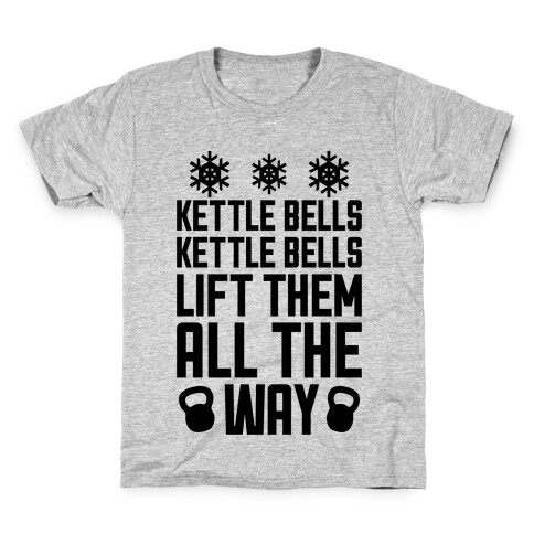 Kettle Bells, Kettle Bells Kids T-Shirt