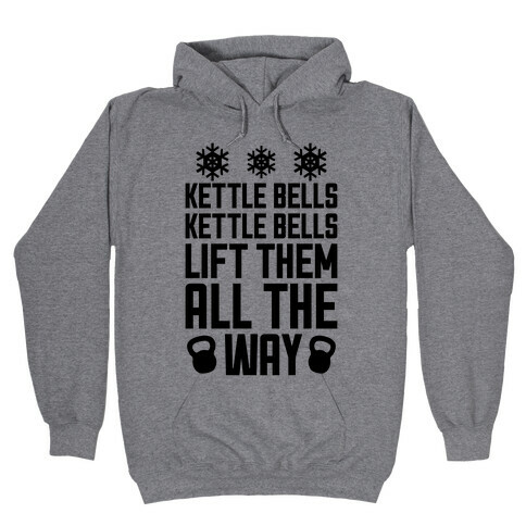 Kettle Bells, Kettle Bells Hooded Sweatshirt