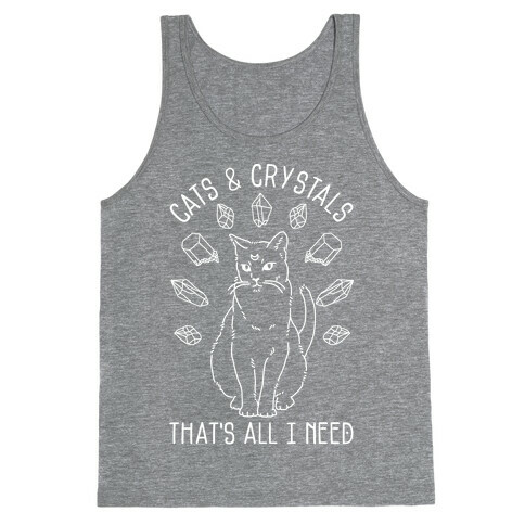 Cats and Crystals Tank Top