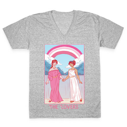 The Lovers - Sappho V-Neck Tee Shirt