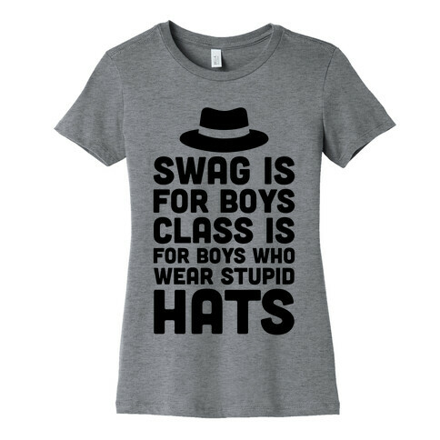 Swag Is For Boys Womens T-Shirt