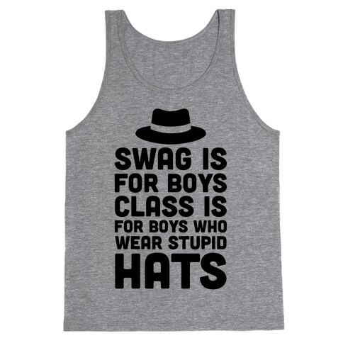 Swag Is For Boys Tank Top