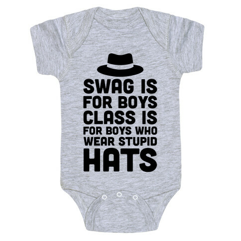 Swag Is For Boys Baby One-Piece