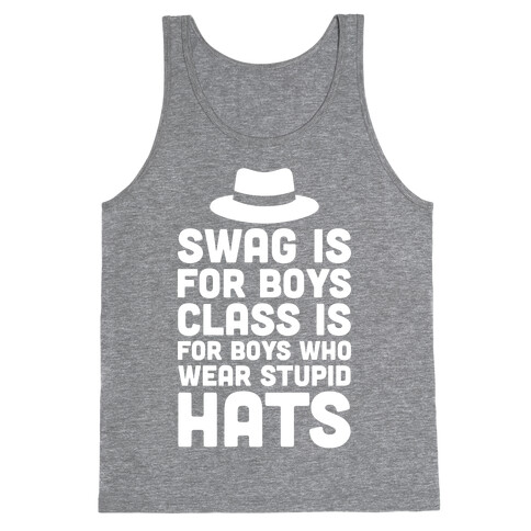 Swag Is For Boys Tank Top