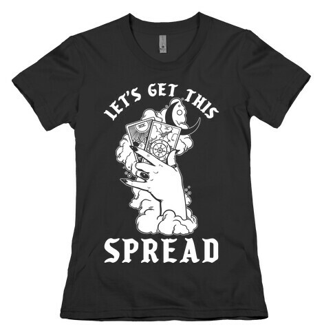 Let's Get This Spread Tarot Womens T-Shirt
