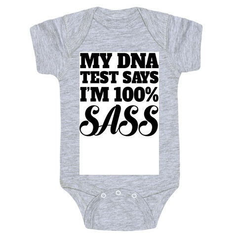 100% SASS Baby One-Piece