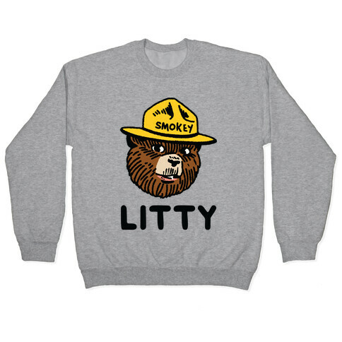 Litty Smokey The Bear Pullover